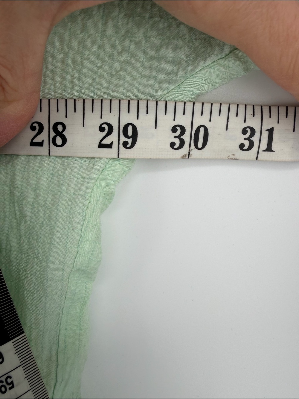 Show Me Your Mumu Johns Button Down Shirt L Sage Green Gauze Crinkle Oversized - Picture 6 of 6